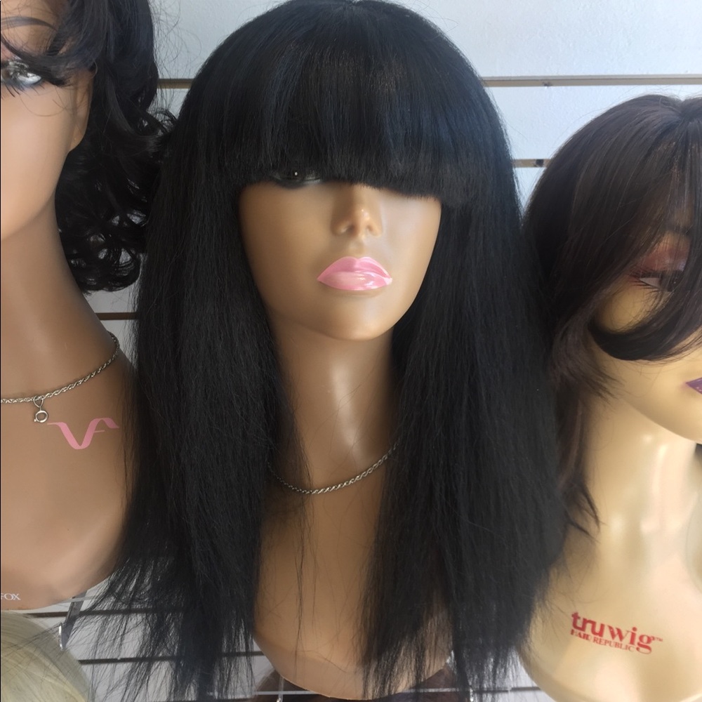China Black Bang Wig Black china Wig 2020 - Picture 2 of 5